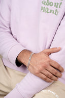 Sterling silver bracelets for men