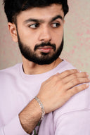 Sterling silver bracelets for men