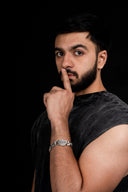 Sterling silver bracelets for men