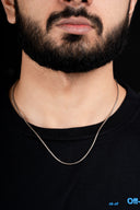 silver neck chain for men