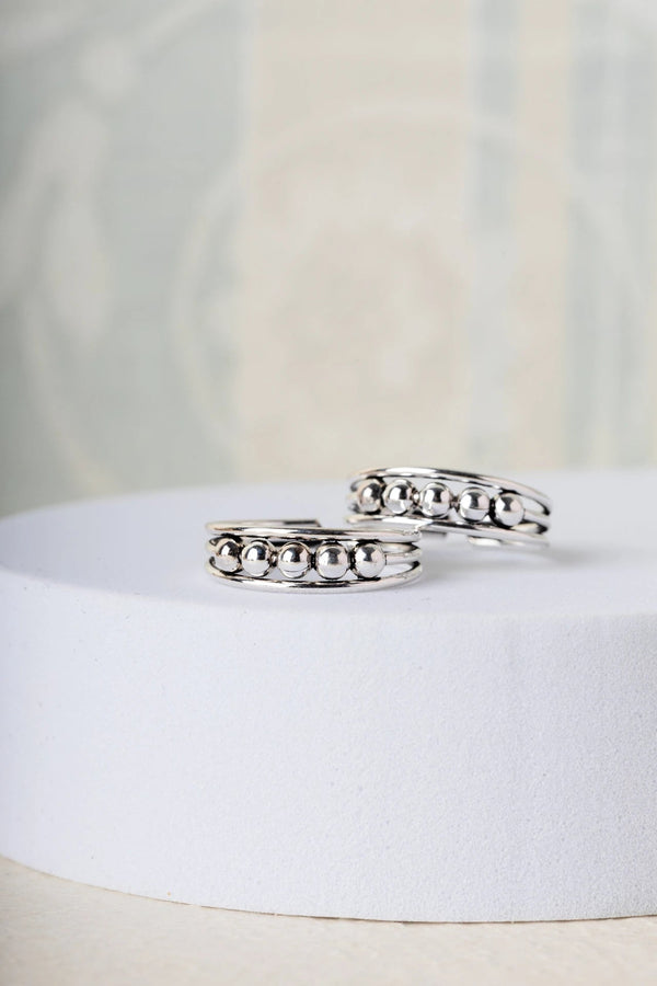 Fiyona Silver Toe Ring Parman