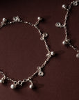 Neysa Silver Anklet