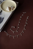 Sitara Silver Anklet