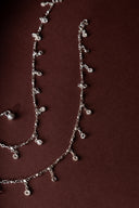 Sitara Silver Anklet