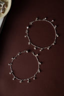 Lahza Silver Anklet