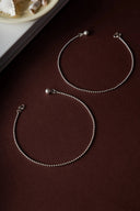 Eta Silver Anklet Parman
