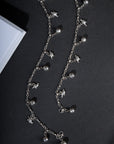 Myna Silver Anklet