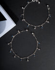 Darya Silver Anklet