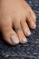 Lois Silver Toe Ring