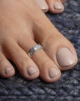 Ahava Silver Toe Ring