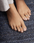Freya Silver Toe Ring