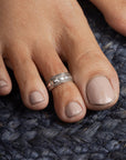 Faer Silver Toe Ring