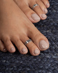 Sama Silver Toe Ring