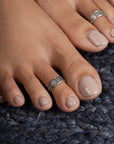 Ahvi Silver Toe Ring