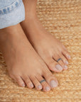 Brahmi Silver Toe Ring