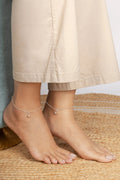 Eta Silver Anklet Parman