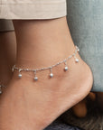 Nesta Silver Anklet