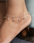 Mavka Silver Anklet
