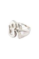 Simple ‘OM’ Men’s Silver Ring