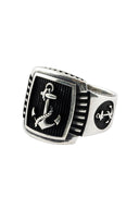 Anchor Ridge Men’s Silver Ring