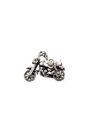 Motorcycle Men’s Silver Pendant