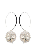 Regina Pearl Silver Earrings
