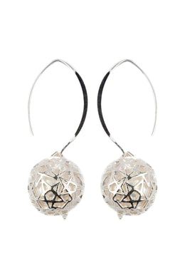 Regina Pearl Silver Earrings Parman