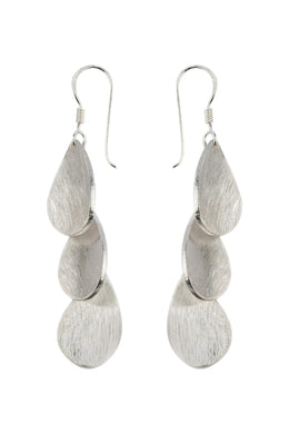 Sabrina Cascade Silver Earrings Parman