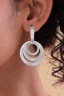 Gentle Harmony Silver Earrings