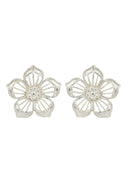 Floral Essence Silver Earrings Parman