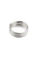 Raquel Multiband Silver Ring