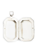 Monique Octagonal Silver Pendant