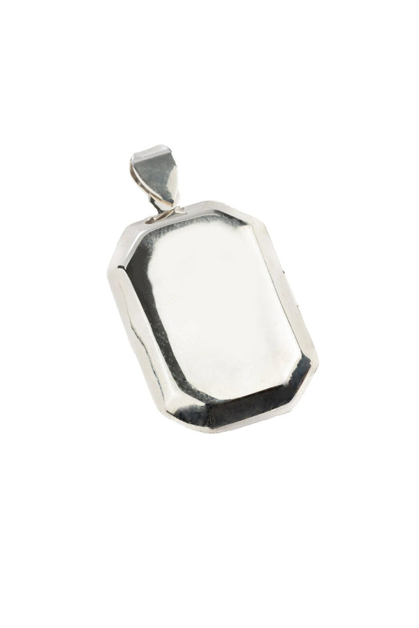Monique Octagonal Silver Pendant Parman