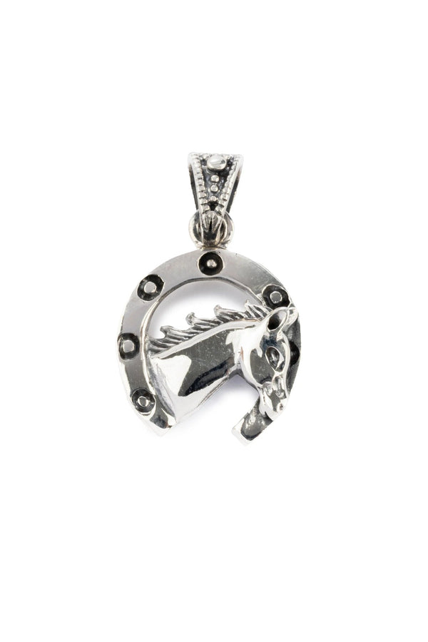 Kaia Horse Shoe Silver Pendant Parman