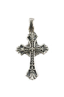 Gothic Cross Silver Pendant Parman