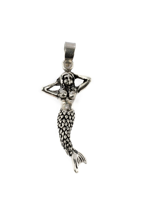 Fiona Mermaid Silver Pendant Parman