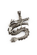Azazel Dragon Silver Pendant Parman