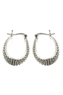 Elena Charm Sterling Silver Earring Parman