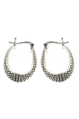 Elena Charm Sterling Silver Earring Parman