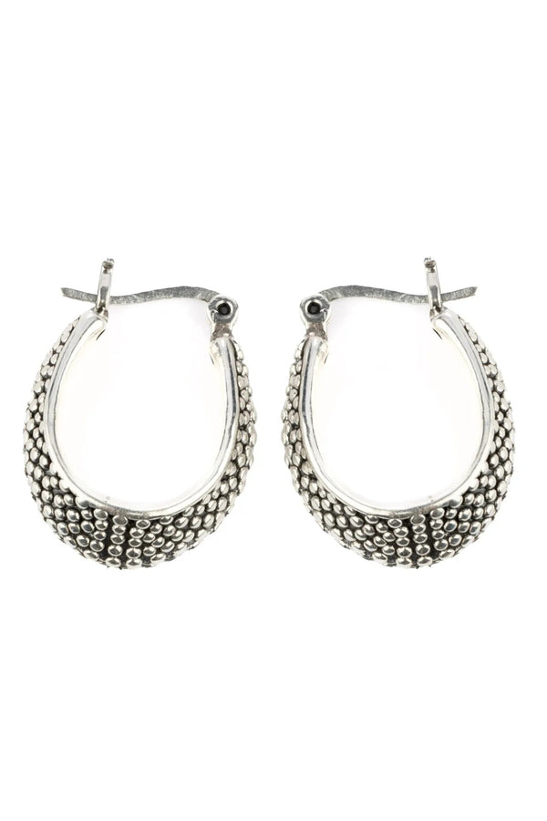 Elena Charm Sterling Silver Earring Parman