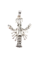 Oceanic Lobster Silver Pendant