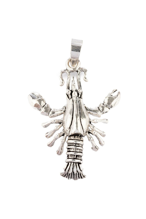 Oceanic Lobster Silver Pendant Parman