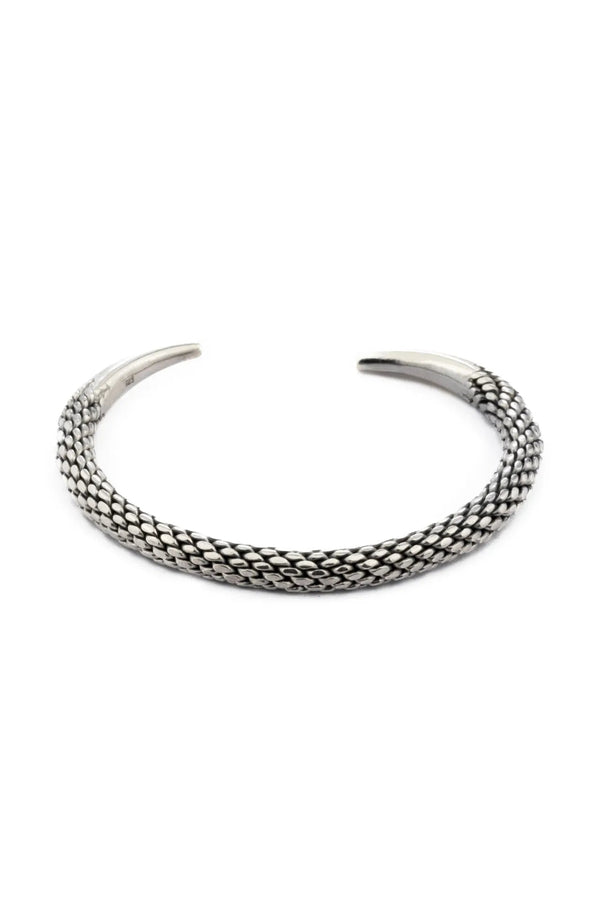 Naagin Snake Silver Bracelet (Sleek) Parman