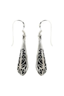 Zara Leaf Silver Earrings Parman