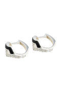 Raya Studded Silver Earrings Parman