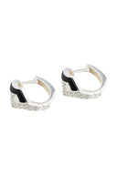 Raya Studded Silver Earrings Parman