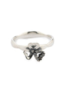 Agneya Clover Silver Ring