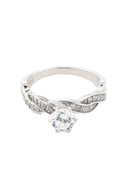 Anika Gemstone Silver Ring