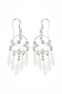 Exotic Dreamcatcher Silver Earrings