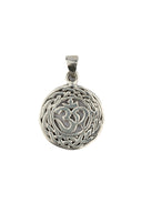 Sacred Om Ethnic Silver Pendant
